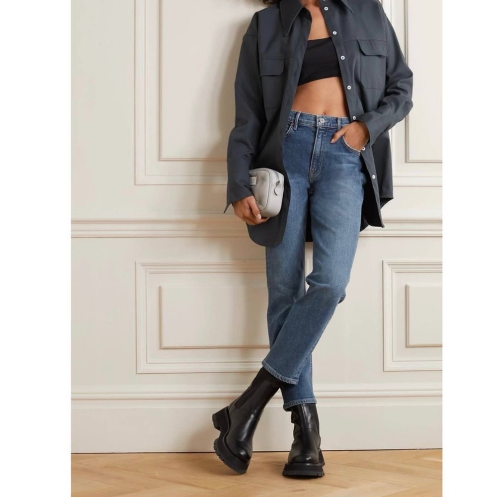 EUC GRLFRND Reed Jeans Sz 25